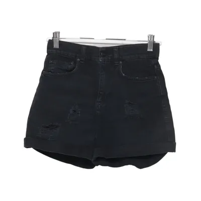 Denim shorts (Zwart) van Monki Katoen