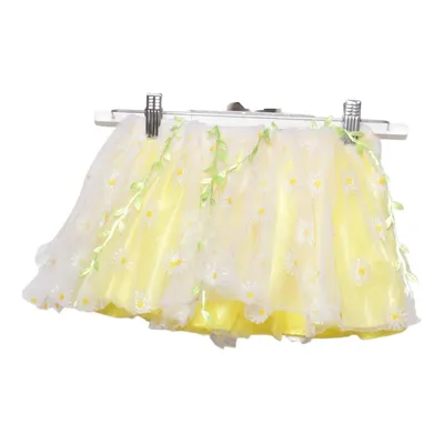 Tulle skirt (Yellow, White) from Great Pretenders Metallic fiber, Polyester