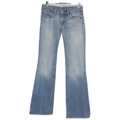 Spijkerbroek (Blauw) van 7 for All Mankind Katoen, Polyurethaan