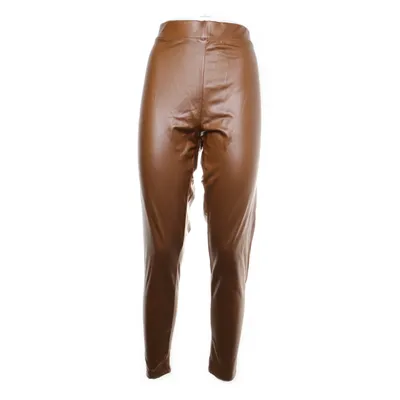 Lackbyxor (Brun) från Janina Elastan, Polyester, Polyuretan