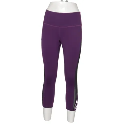 Träningstights (Lila, Svart) från Popflex Elastan, Polyamid, Polyester