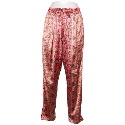 Harem pants (Pink, Multicolored) from Superstar Polyester