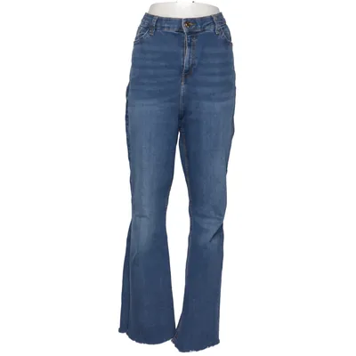 Jeans (Blå) från River Island Plus Bomull, Elastan, Polyester