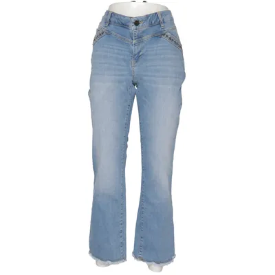 Jeans (Blå) fra Elora Bomuld, Elastan, Polyester