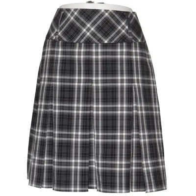 Kjol (Svart, Vit) från She Elastan, Polyester, Viskos