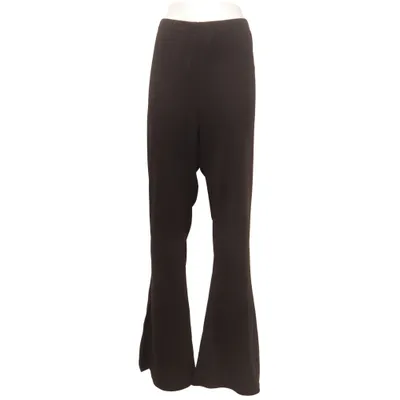 Pantalon patte d'éléphant (Noir) de Night Addict Élasthane, Polyester