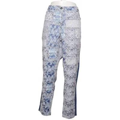 Jeans (Blau, Weiß) von Amy Vermont Baumwolle, Elasthan, Polyester