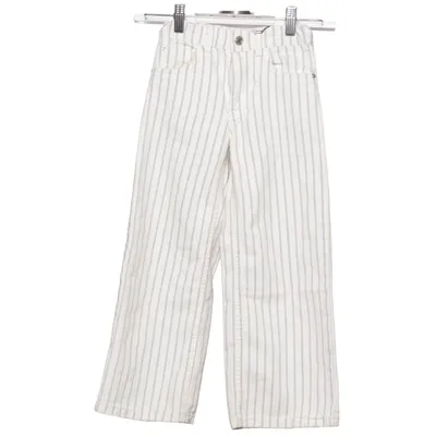 Jeans (Hvid, Blå) fra Zara Bomuld