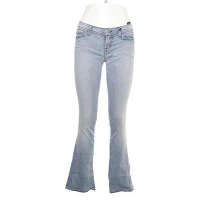 Jeans (Blå) från 7 for All Mankind Bomull, Elastan