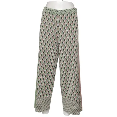 Palazzobyxor (Grön, Svart, Flerfärgad) från Zara Knit Metallfiber, Polyester, Viskos