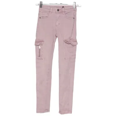Pantalon cargo (Rose) de Uniq Mini Coton, Élasthane