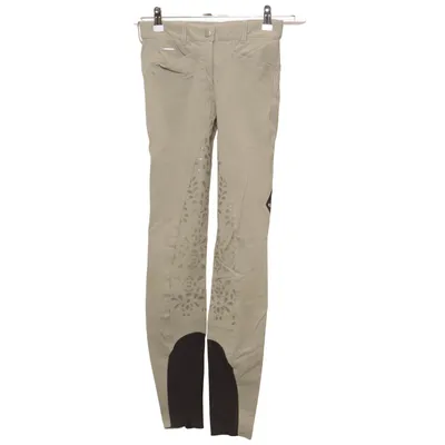 Pantalon d'équitation (Vert, Noir) de Equiline Coton, Élasthane, Polyamide