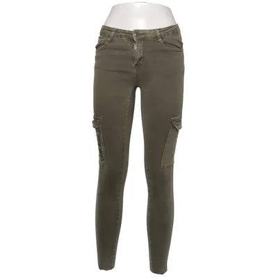 Pantalon cargo (Vert) de Laulia Denim Makers Coton, Élasthane, Polyester