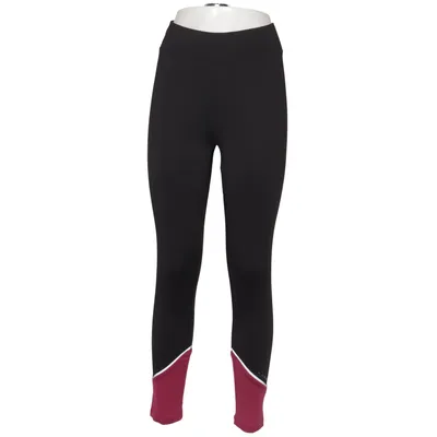 Sportleggings (Zwart, Rood) van Nice & Chic Elastaan, Polyester