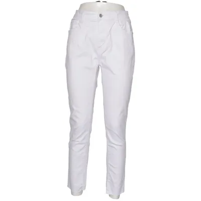 Jeans (White) from Elara Cotton, Elastane, Polyester, Viscose