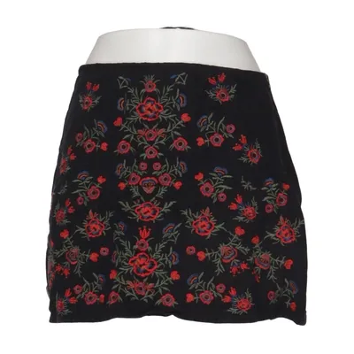 Nederdel (Sort, Flerfarvet) fra Zara Basic Collection Bomuld