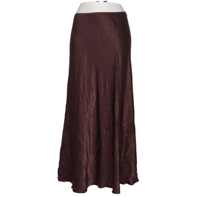 Maxi skirt (Brown) from MSCH Copenhagen Polyester, Viscose