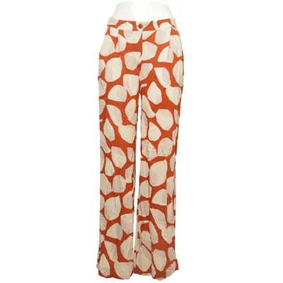 Hose (Beige, Orange) von Thinking Mu Viskose