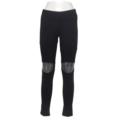 Leggings (Zwart) van Philipp Plein Katoen, Elastaan