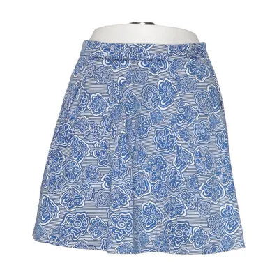 Skirt (Blue, White, Multicolored) from Tommy Hilfiger Cotton, Elastane, Polyester