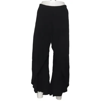 Pantalon patte d'éléphant (Noir) de Manda Viscose