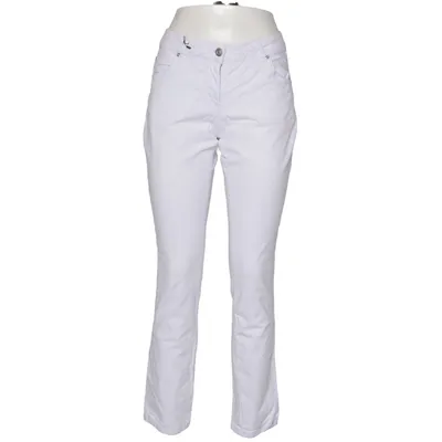 Jean (Blanc) de Opl Fashion Coton, Élasthane