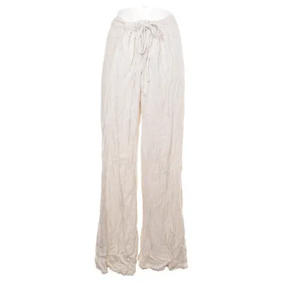 Palazzobukser (Beige) fra By Malene Birger Linned, Lyocell, Viscose