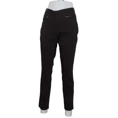 Suit pants (Black) from H&M Cotton, Elastane, Polyester