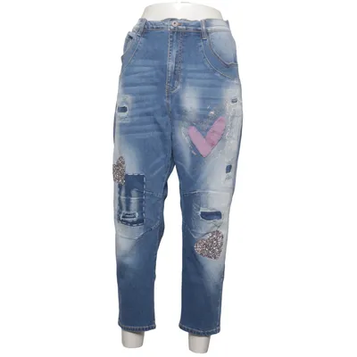 Jeans (Blå, Flerfärgad) från Sexy Woman