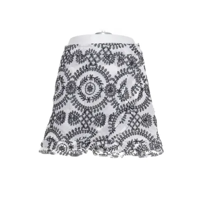 Skirt (Black, White) from Frime Cotton
