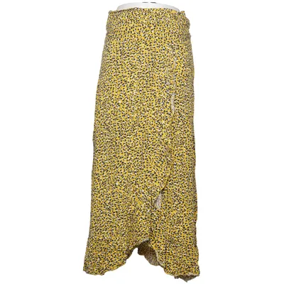 Jupe portefeuille (Jaune, Multicolore) de Garcia Viscose