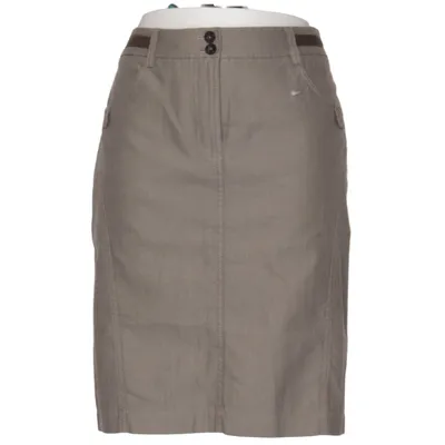 Skirt (Gray) from ESPRIT Collection Cotton, Elastane