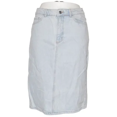 Jeanskjol (Blå) från Maison 123 Bomull, Polyester