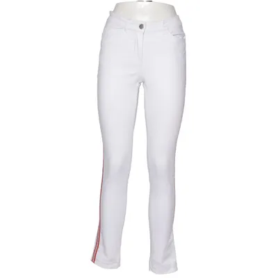 Jeans (Weiß, Rot) von Up Fashion Baumwolle, Elasthan, Polyester