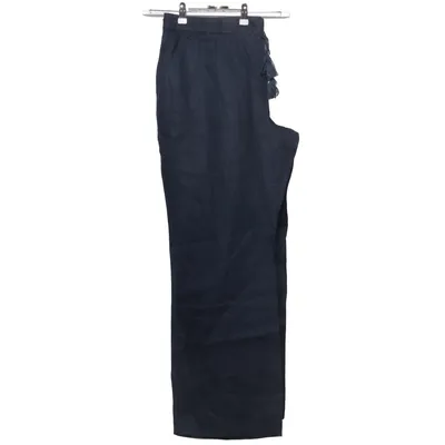 Broek (Blauw) van Ulla Popken Linnen