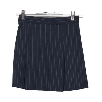 Nederdel (Blå, Hvid) fra Zara Elastan, Polyester, Viscose