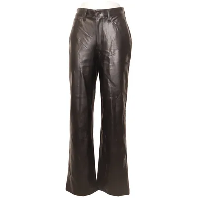 Leather pants (The Loose) from Abercrombie & Fitch Faux leather, Polyester, Polyurethane