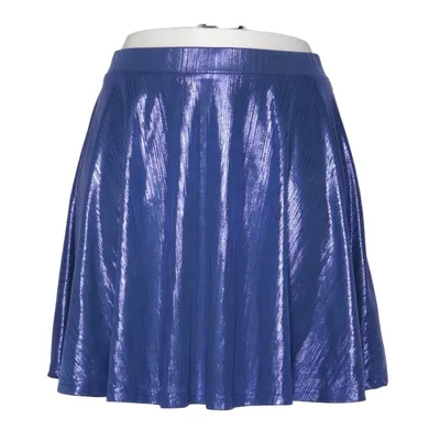 Vinyl rok (Blauw) van Dress Tells Elastaan, Polyester