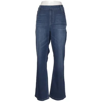 Jeans (Blå) fra Halara Bomuld, Elastan, Polyester