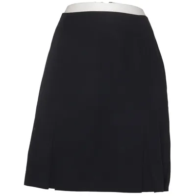 Skirt (Black) from DeVille Polyester, Viscose