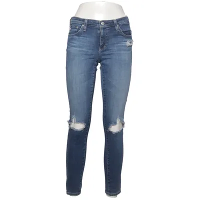 Jeans (Blå) från Alexa Chung for AG Bomull, Polyuretan