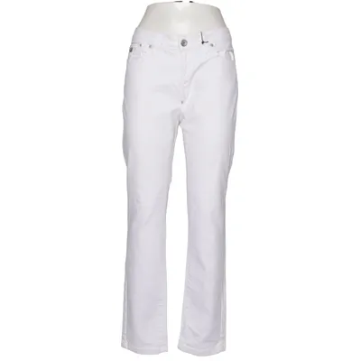 Spijkerbroek (Wit) van Mango Jeans Katoen, Elastaan