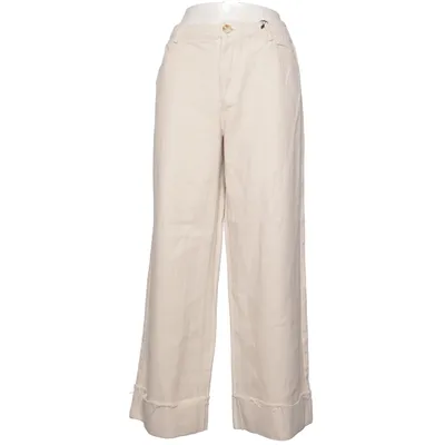 Jeans (Beige) from Daphnea Cotton