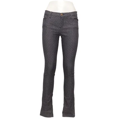 Jean (Bleu, Blanc) de Manila Grace Coton, Élasthane, Polyester