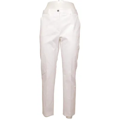 Suit pants (White) from Apostrophe Cotton, Elastane