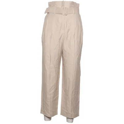 Pants (Beige) from Topshop Petite Polyamide, Polyester, Viscose