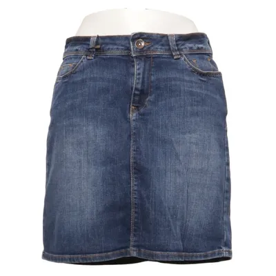 Jeanskjol (Blå) från Marks & Spencer Collection Bomull, Elastan