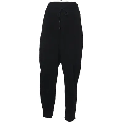 Pantalon de survêtement (Noir) de H&M Basic Coton, Polyester