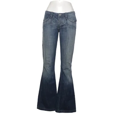 Spijkerbroek (Blauw) van Antik Denim Katoen