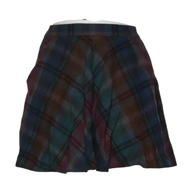 Skirt (Blue, Brown, Pink, Green) from Mac Scott Polyester, Wool